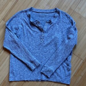 Women’s Ribbed Henley Top